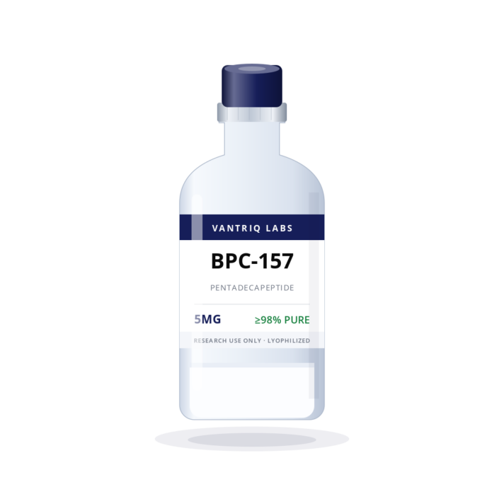 BPC-157 research peptide vial - Vantriq Labs