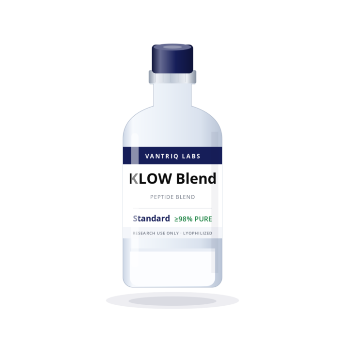 KLOW Blend research peptide vial - Vantriq Labs