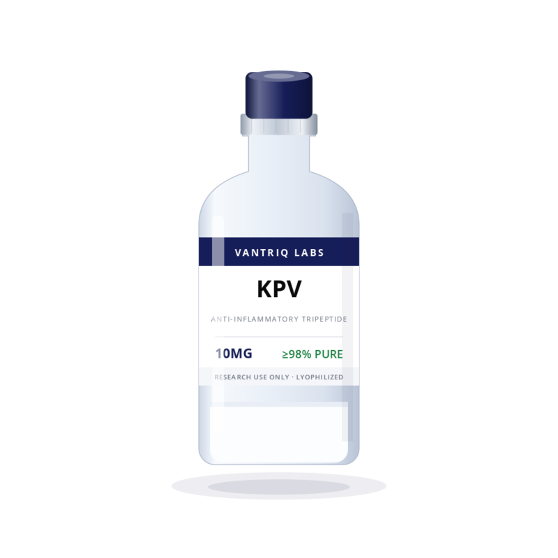 KPV research peptide vial - Vantriq Labs