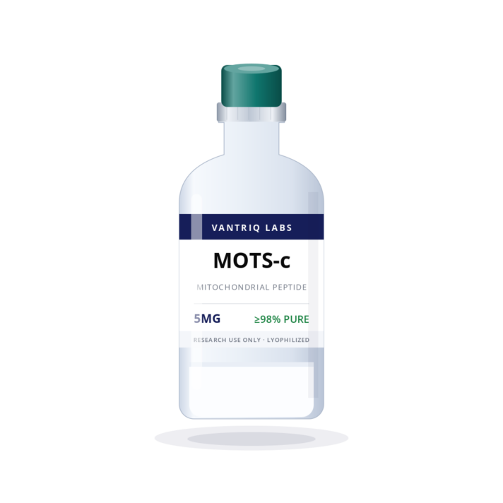 MOTS-c research peptide vial - Vantriq Labs